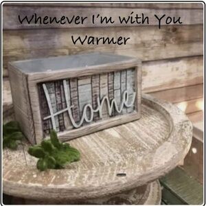 Scentsy Whenever I'm with You Warmer - Brown and Gray